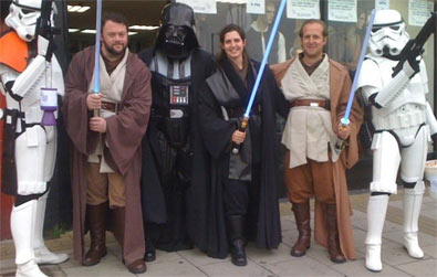 Great Ormond Street Fundraising Day at Jedi-Robe.com London Store
